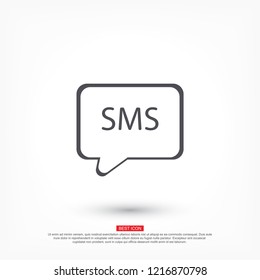 Vector icon sms 10 EPS