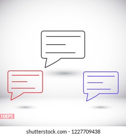 Vector icon sms 10 EPS