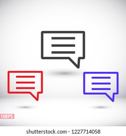 Vector icon sms 10 EPS