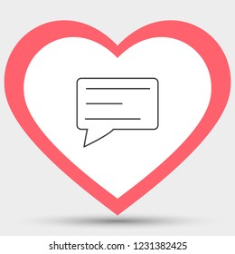 Vector icon sms 10 EPS