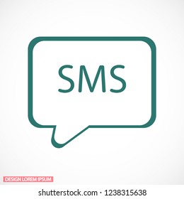 Vector icon sms 10 EPS