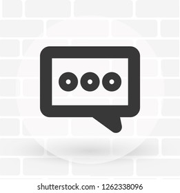 Vector icon sms 10 EPS