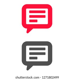 Vector icon sms 10 EPS