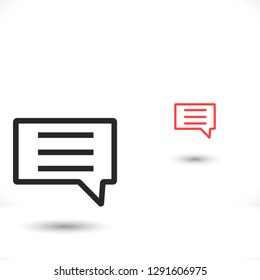 Vector icon sms 10 EPS