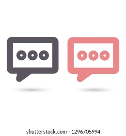 Vector icon sms 10 EPS