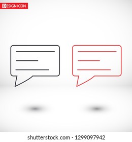 Vector icon sms 10 EPS