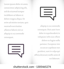 Vector icon sms 10 EPS