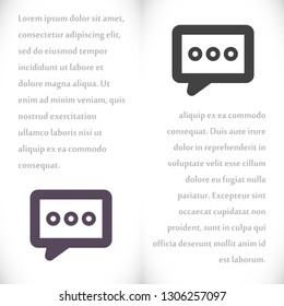 Vector icon sms 10 EPS