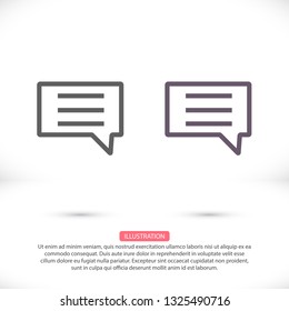 Vector icon sms 10 EPS