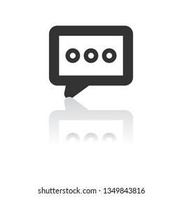Vector icon sms 10 EPS