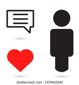 Vector icon sms 10 EPS