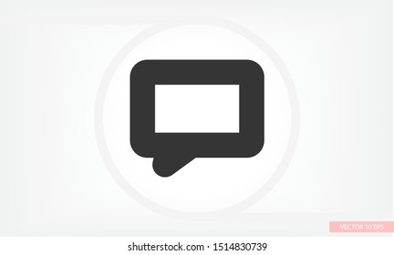 Vector icon sms 10 EPS . Lorem Ipsum Illustration design