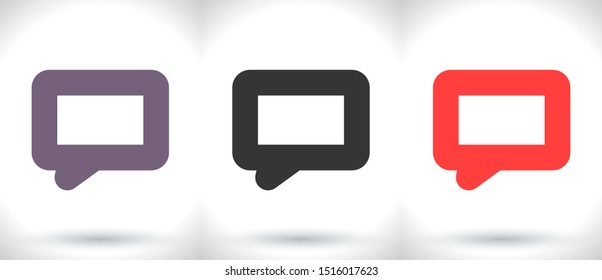 Vector icon sms 10 EPS . Lorem Ipsum Illustration design