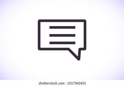 Vector icon sms 10 EPS . Lorem Ipsum Illustration design