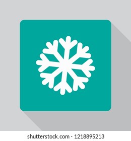 Vector icon snowflake 10 EPS
