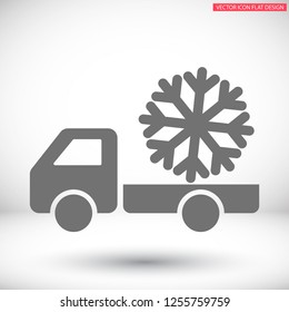 Vector icon snowflake 10 EPS
