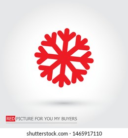 Vector icon snowflake 10 EPS . Lorem Ipsum Illustration design