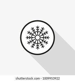 vector icon snowflake