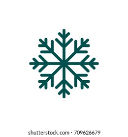 vector icon snowflake
