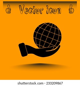 Vector icon social network 