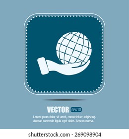 Vector icon social network 