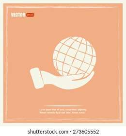 Vector icon social network 