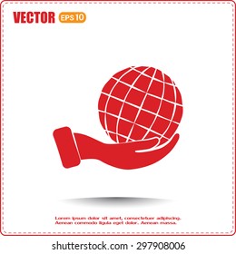 Vector icon social network 