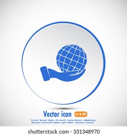 Vector icon social network 