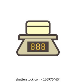 Vector Icon Of Soil Sample For Soil Testing Work On White.