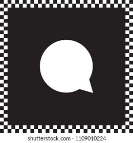 vector icon speech bubbles