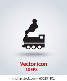 Vector Icon Steam Engine