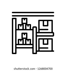 Vector icon for stock