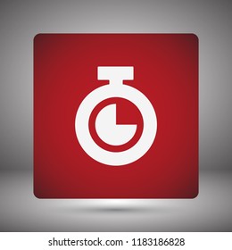 Vector icon stopwatch 10 EPS