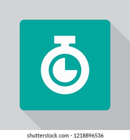 Vector icon stopwatch 10 EPS