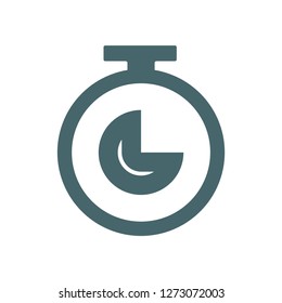 Vector icon stopwatch 10 EPS
