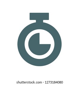Vector icon stopwatch 10 EPS