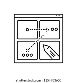 Vector Icon For Storyboard