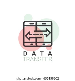 Vector Icon Style Illustration of Application Development Process. Interface, layout and performance optimization progress