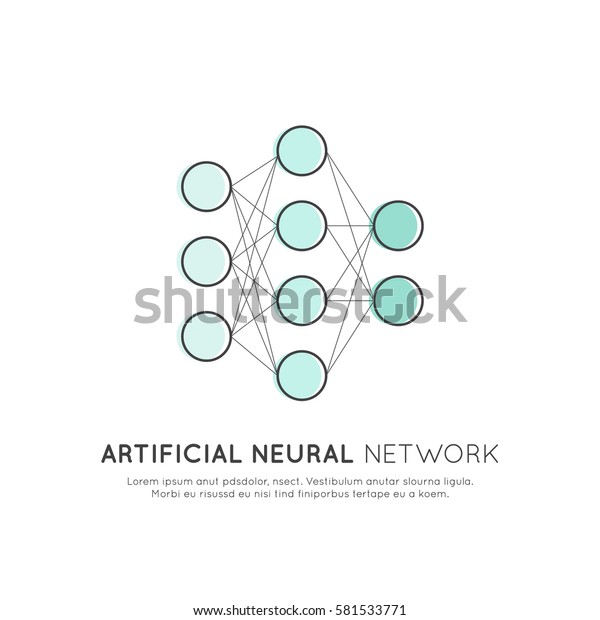 ベクター画像アイコンスタイルのイラストコンセプトニューラルネットワーク機械学習 人工知能 仮想現実 未来のeyetapテクノロジ ウェブとモバイル用の分離型シンボル のベクター画像素材 ロイヤリティフリー