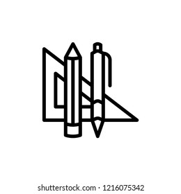 Vector Icon Style Illustration of Vector Graphics and Design Creation Process