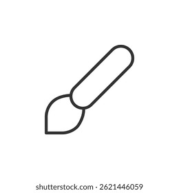 Vector Icon of a Stylized Pen Icon Representing Stationery Tools Ideal for Office and Educational Settings