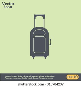 Vector icon suitcase