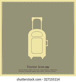 Vector icon suitcase