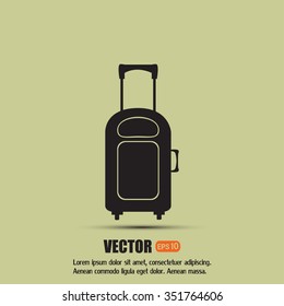Vector icon suitcase