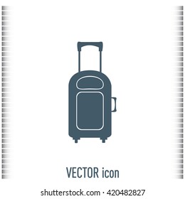 Vector icon suitcase