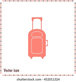 Vector icon suitcase