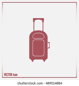 Vector icon suitcase
