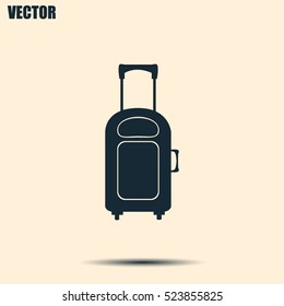Vector icon suitcase