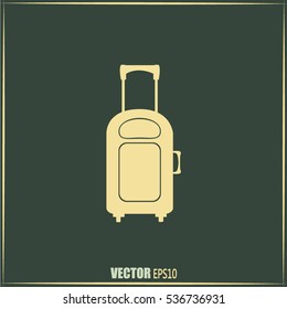 Vector icon suitcase