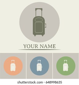 Vector icon suitcase
